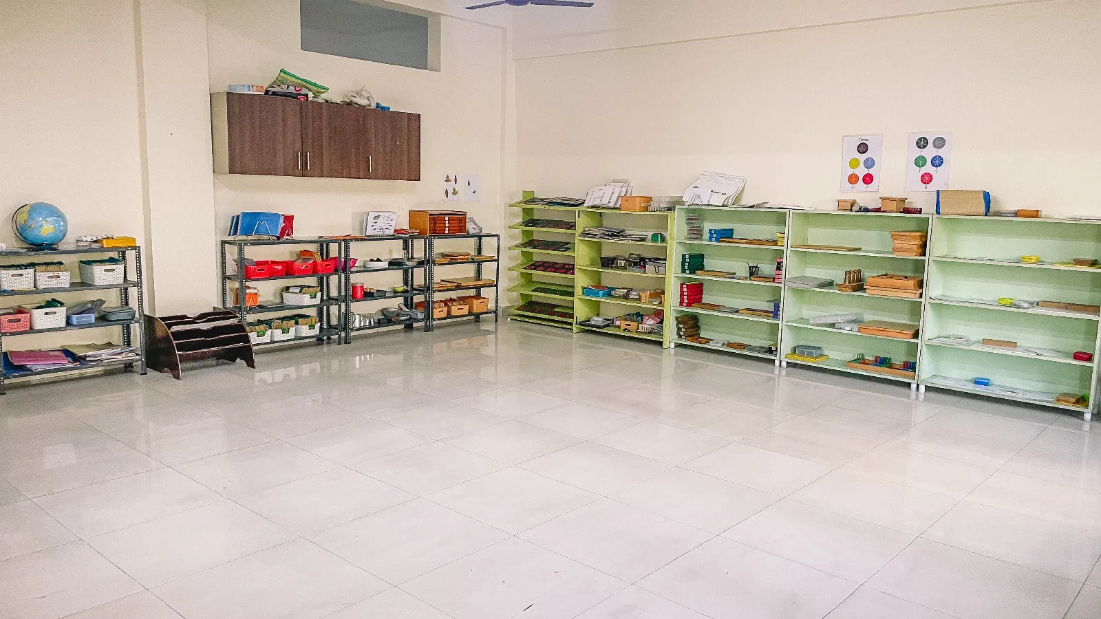 Elementary classroom learning space